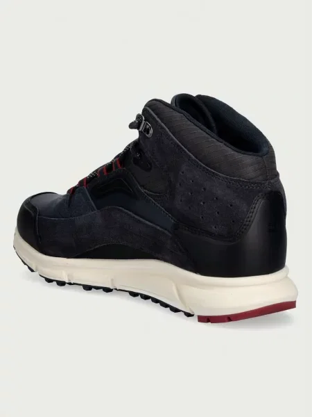 Tommy Hilfiger WP MIX CHUKKA RUNNER sneakersy granatowe