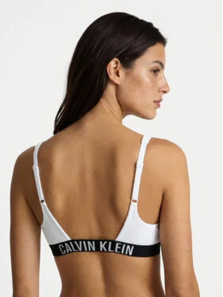 Maudymosi kostiumėlis Calvin Klein Swimwear balta