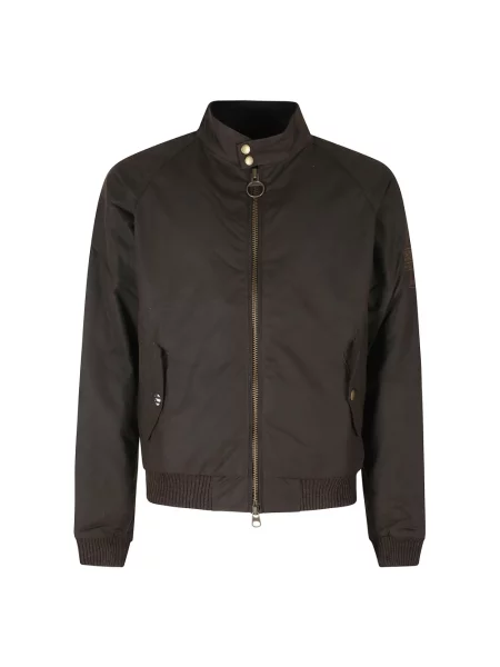 Woskowana kurtka Barbour zielona