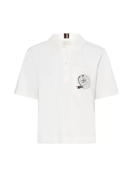 Koszulka polo Tommy Hilfiger z logo biała