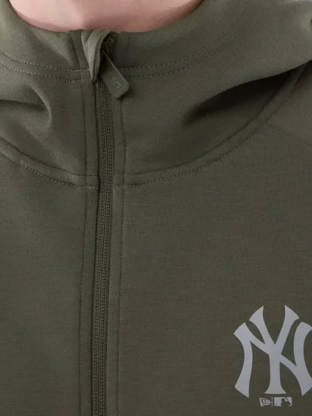 Hanorac cu glugă New Era Cap verde