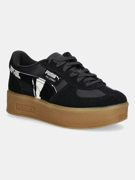 Сникърси Puma Palermo Elevata Wild Instinct Wns Puma Black-Gum EUR 40 черно