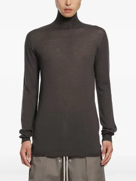 Heláncă Rick Owens de lână maro