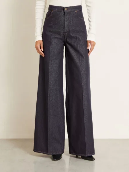 Max Mara Široké Džíny Quatto midnightblue