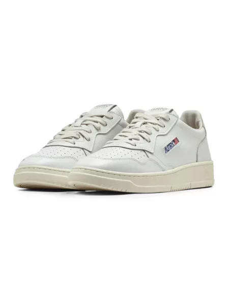Sneakersy Autry skórzane białe