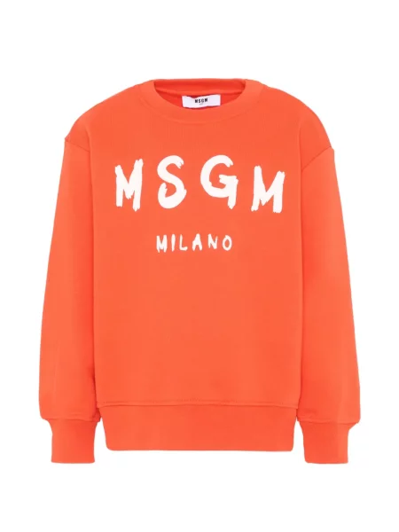 Bluza dziecięca Msgm czerwona