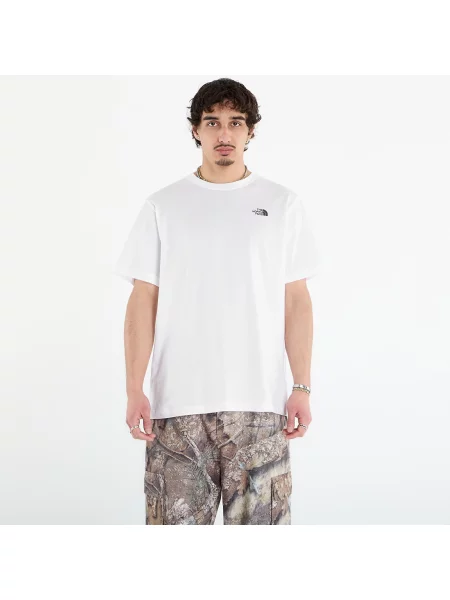 Krátky tričko The North Face s krátkymi rukávmi biela