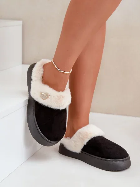 Domáce papuče Fk1 čierna