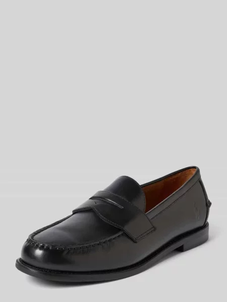 Mokasyny Polo Ralph Lauren czarne