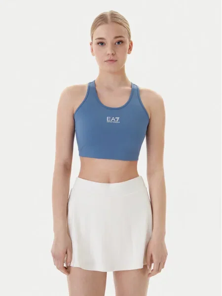 Emporio Armani Sutien sport albastru