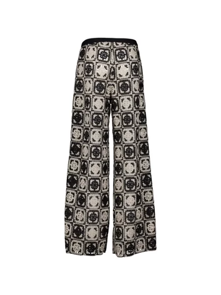Pantaloni La Doublej tricotate negru