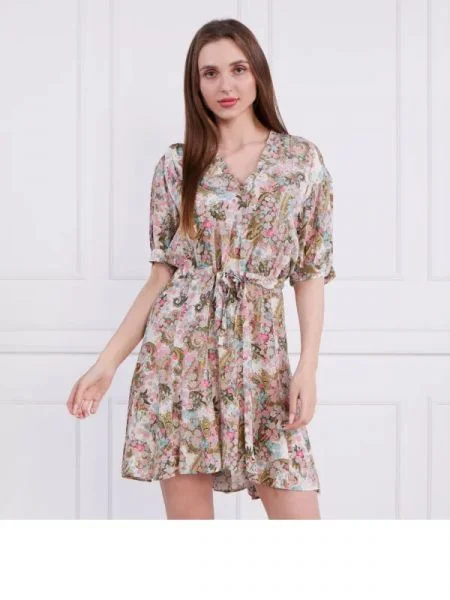 Zadig&Voltaire Rochie REMOVE SOFT YOKO FLOWER
