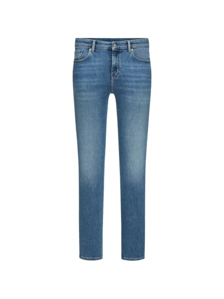 Blugi skinny Karl Lagerfeld Jeans skinny fit albastru