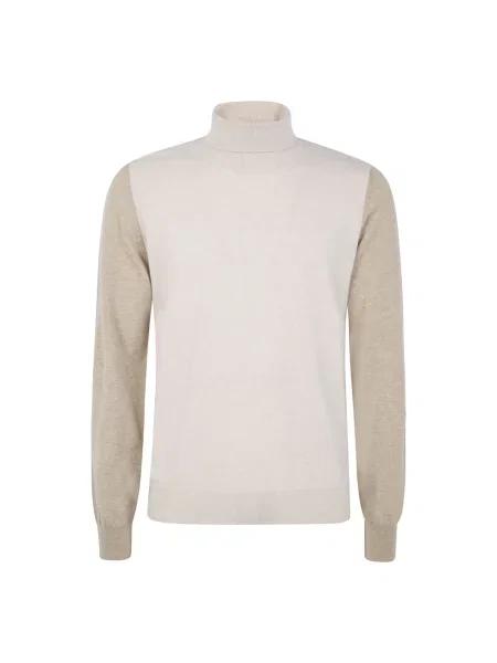 Sweter Maison Margiela wełniany beżowy