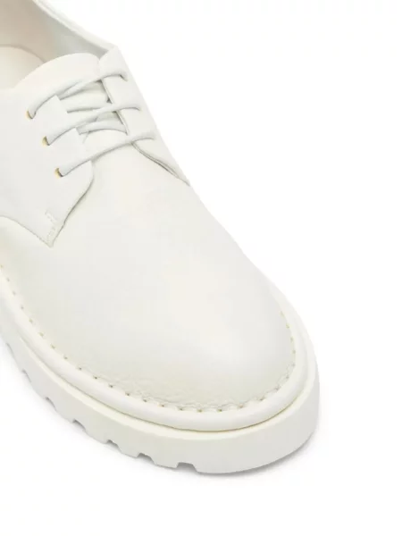 Oxford Marsell din țesătură twill alb