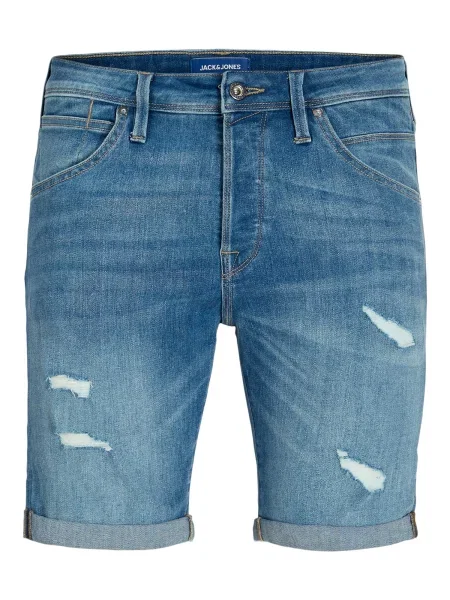 JACK & JONES Džínsy JJIRICK JJFOX denim modrá