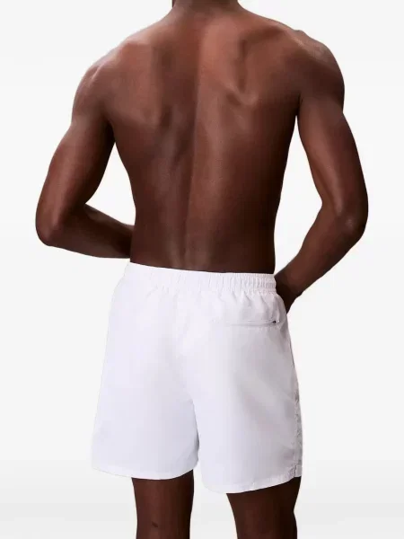Pantaloni scurți Calvin Klein cu cordon alb