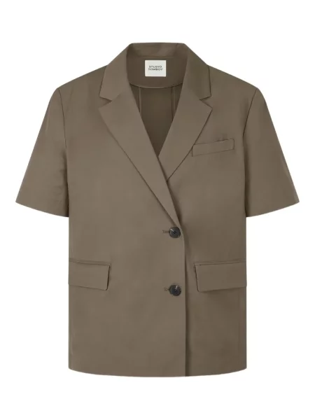 Sacou Studio Tomboy scurt maro