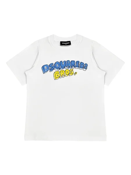 Koszulka dziecięca Dsquared2 biała