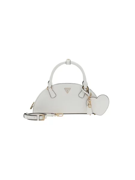 Guess torebka crossbody z imitacji skóry ISOBEL beżowa