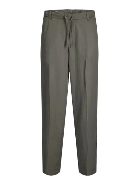 JACK & JONES Pantaloni cu dungă JPSTKARL SKYE oliv