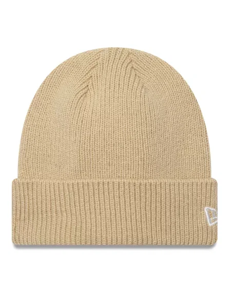 New Era Kepurė Wool Cuff Knit Beanie smėlio