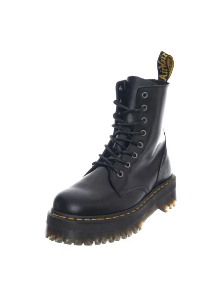 Botki Dr. Martens skórzane retro czarne