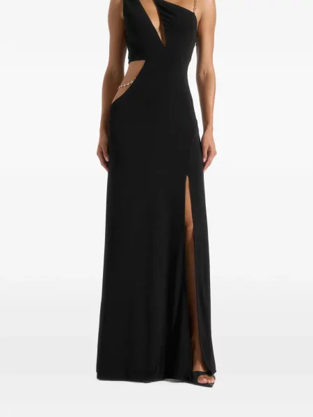 Rochie maxi Manière De Voir cu un umăr gol negru