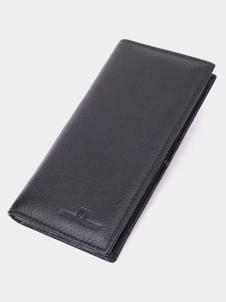 ST Leather Accessories Гаманець Шкіра чорний