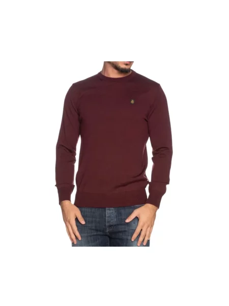 Sweter Refrigiwear wełniany czerwony