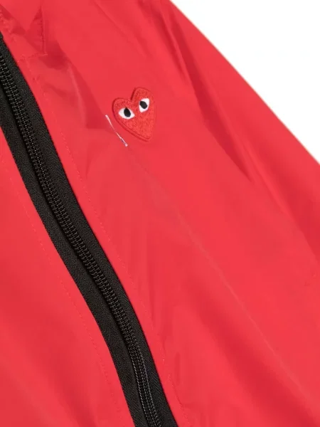 Kurtka dziecięca Comme Des Garcons Play czerwona