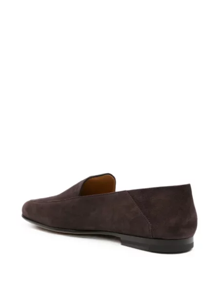 Pantofi loafer Tod's cu autograf maro