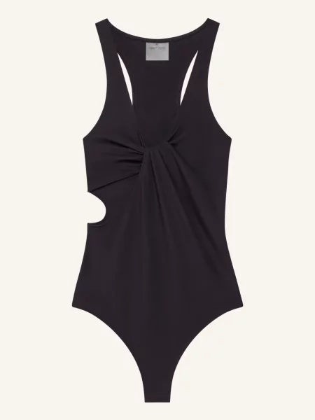 Costum de baie Courreges negru