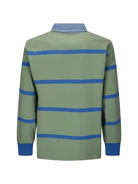 Polo Gramicci cu dungi verde