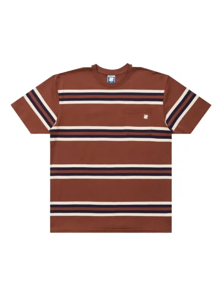 Tricou Undefeated cu dungi maro