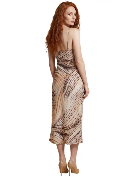 Rochie midi Guess roz