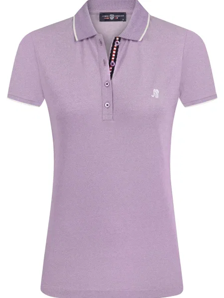 Jimmy Sanders Tričko šeříková bílá