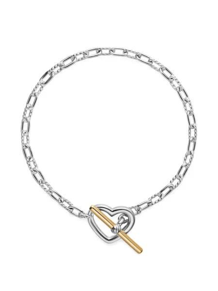 Brăţară David Yurman argintiu