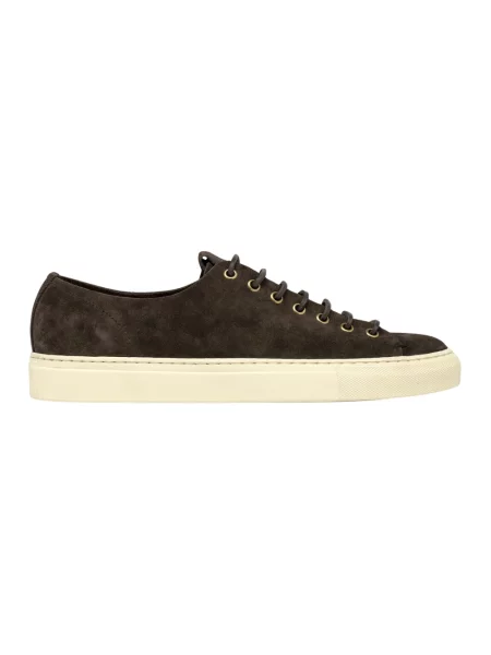 Sneakersy Buttero skórzane brązowe