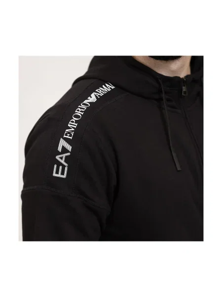 Geacă Emporio Armani cu autograf negru