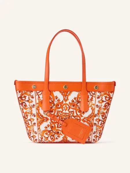 Kabelka Dolce & Gabbana oranžová