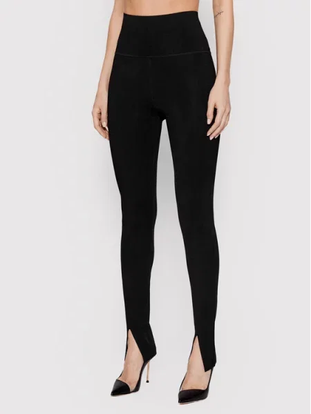 Bodi Victoria Victoria Beckham visoki struk crna