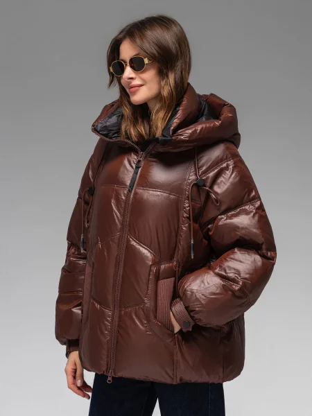 Зимова куртка VIVA WEAR коричневий