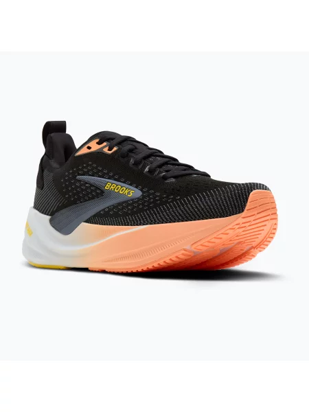 Încălțăminte de alergare pentru femei Brooks Ghost Max 4 black/folkstone/cyber peach negru