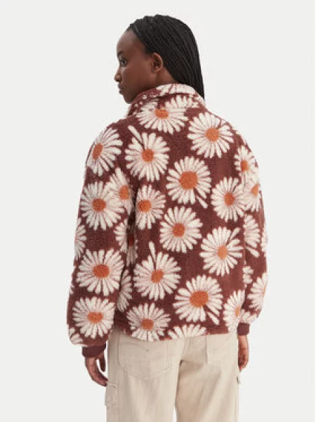 Pulover Billabong iz flisa rjava