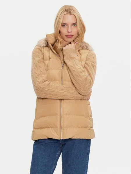 Tommy Hilfiger Mellény Heritage bézs