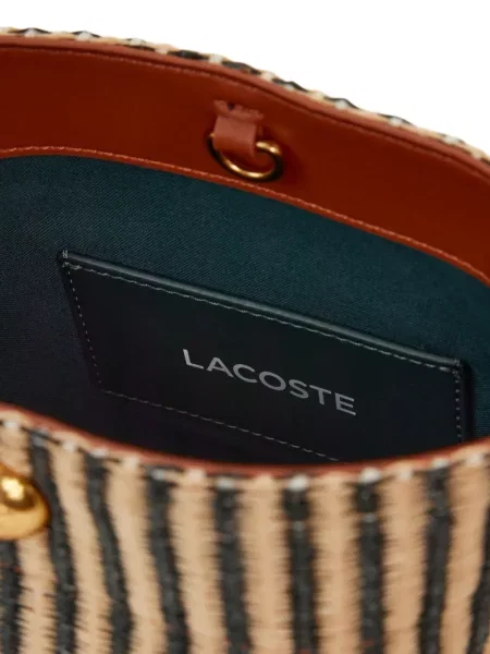 Csíkos aplikált kézitáska Lacoste
