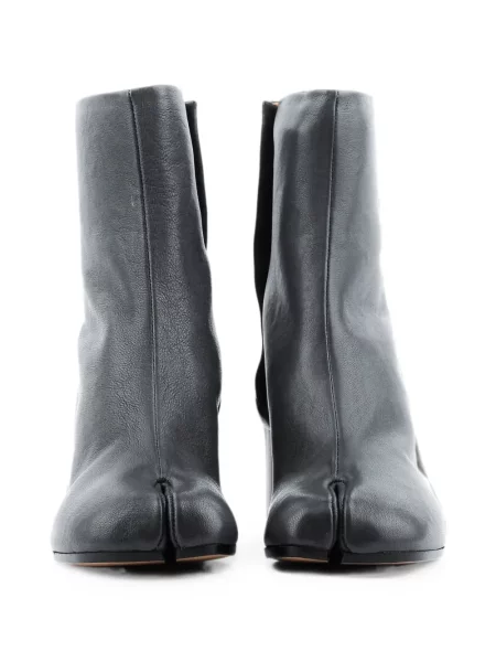 Cizme scurte Maison Margiela din piele negru