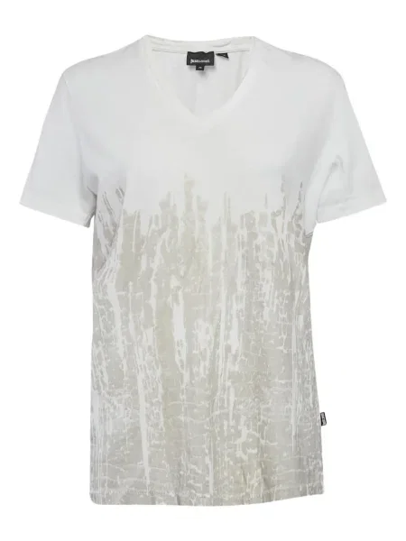 Top Just Cavalli alb