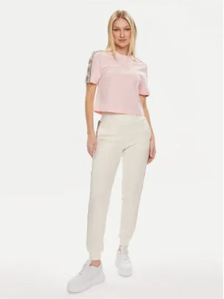 Guess Sportinės kelnės Britney Écru